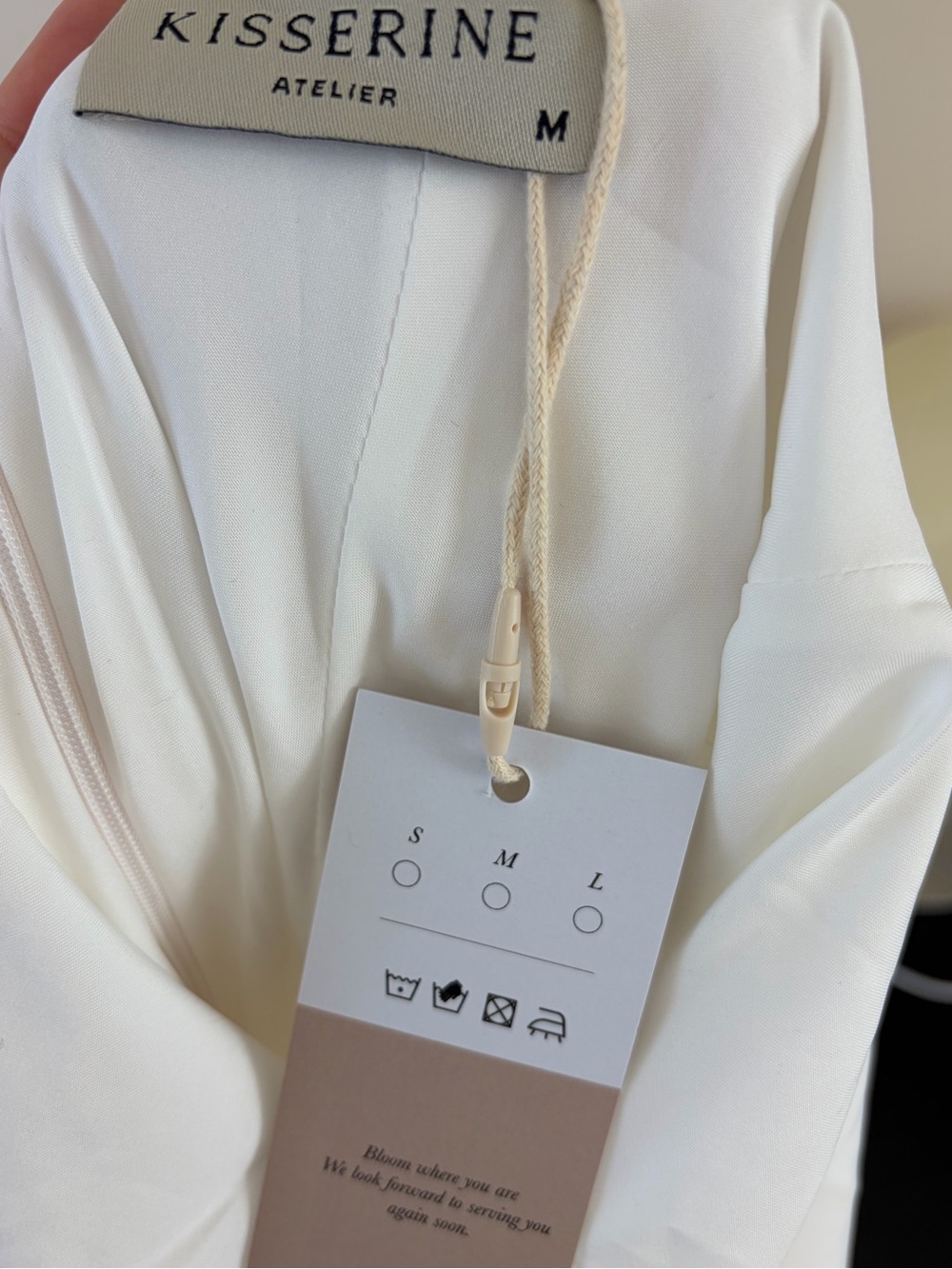 Sleek White Halter Maxi Dress - Picture 6 of 6